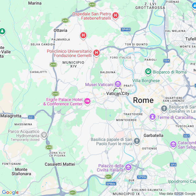 Approximate location