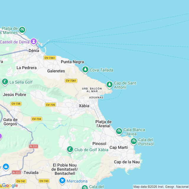 Approximate location