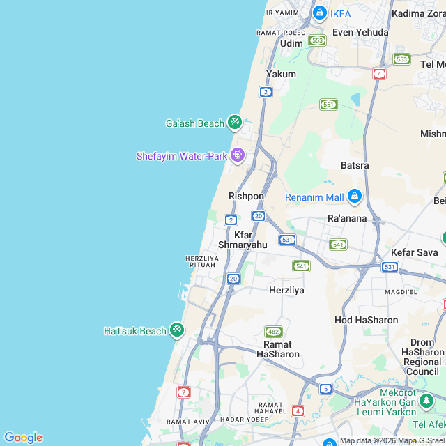 Approximate location