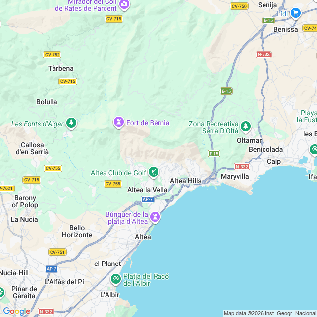 Approximate location