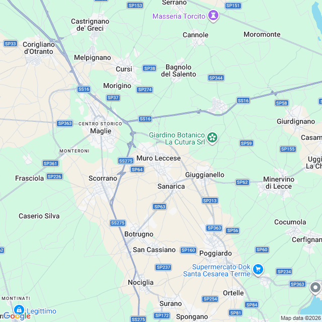 Approximate location