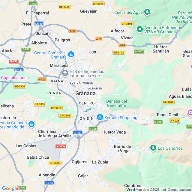 Approximate location
