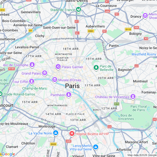 Approximate location