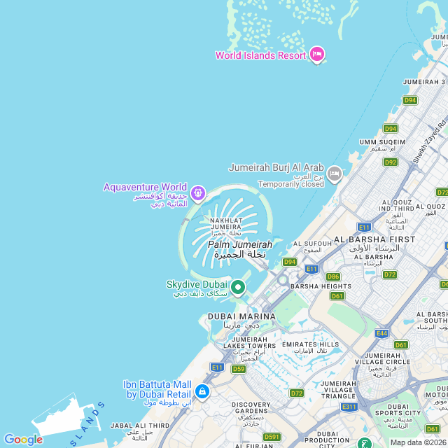 Approximate location