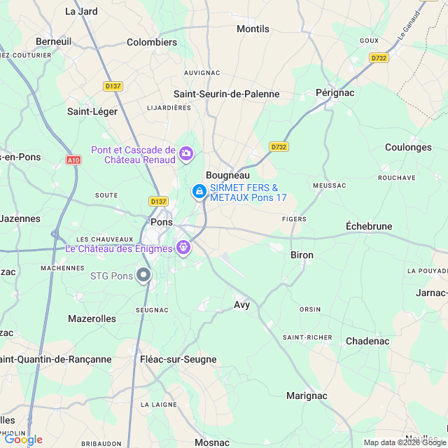 Approximate location