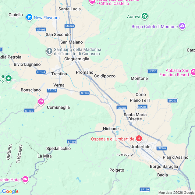 Approximate location
