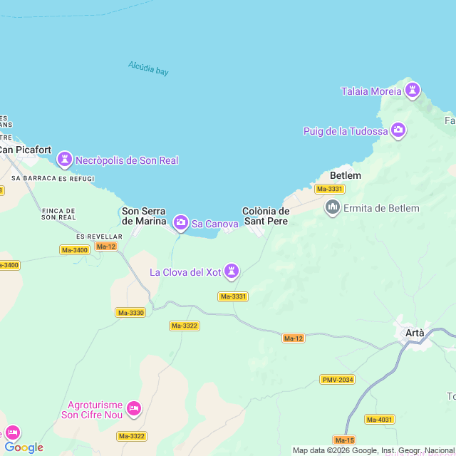 Approximate location