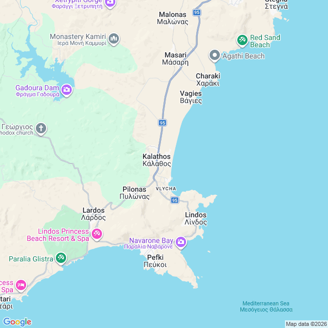 Approximate location