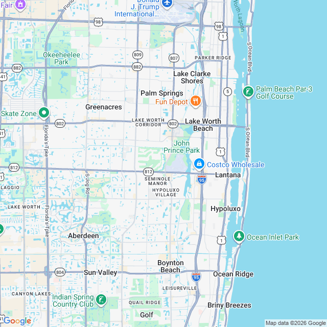Approximate location