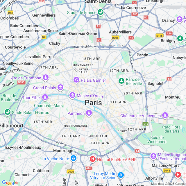 Approximate location