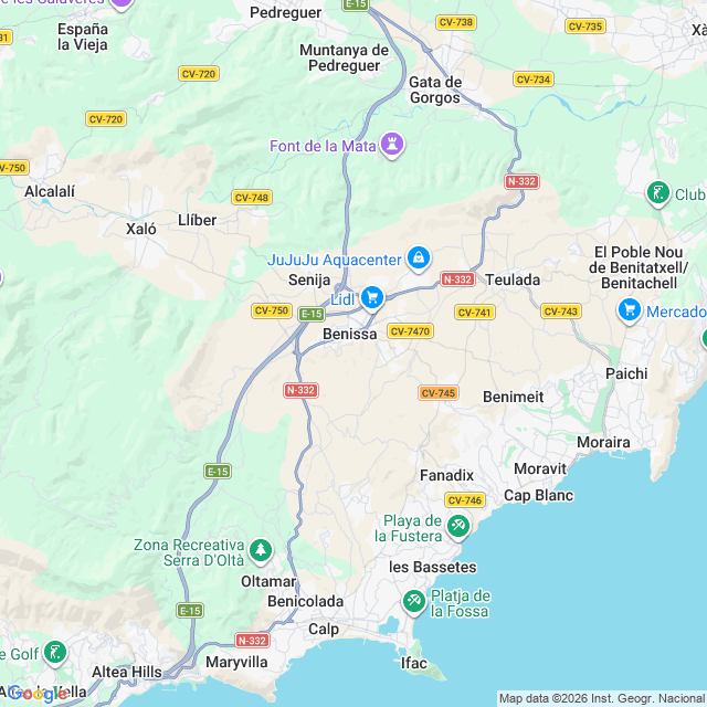 Approximate location