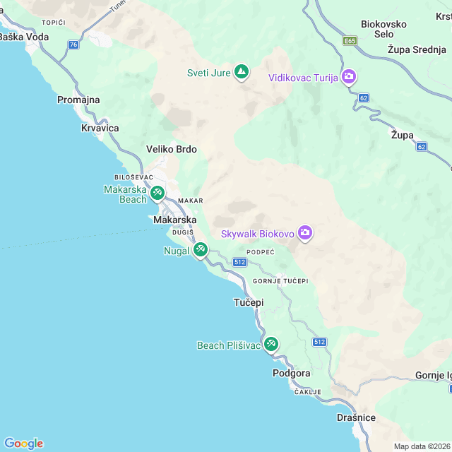 Approximate location