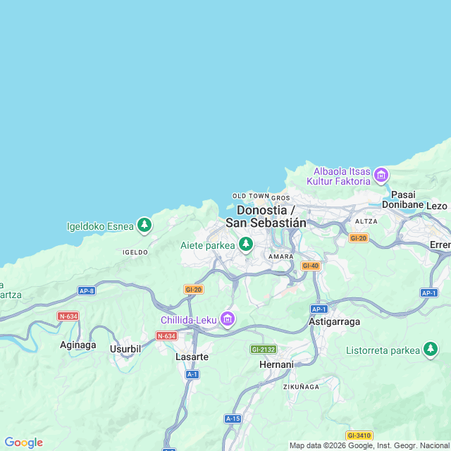 Approximate location