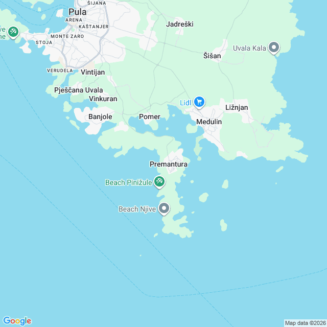 Approximate location