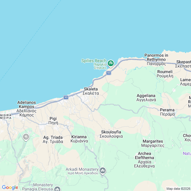 Approximate location