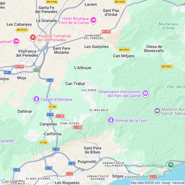Approximate location