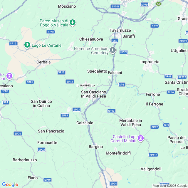 Approximate location