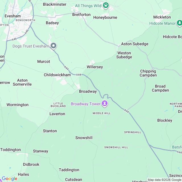 Approximate location