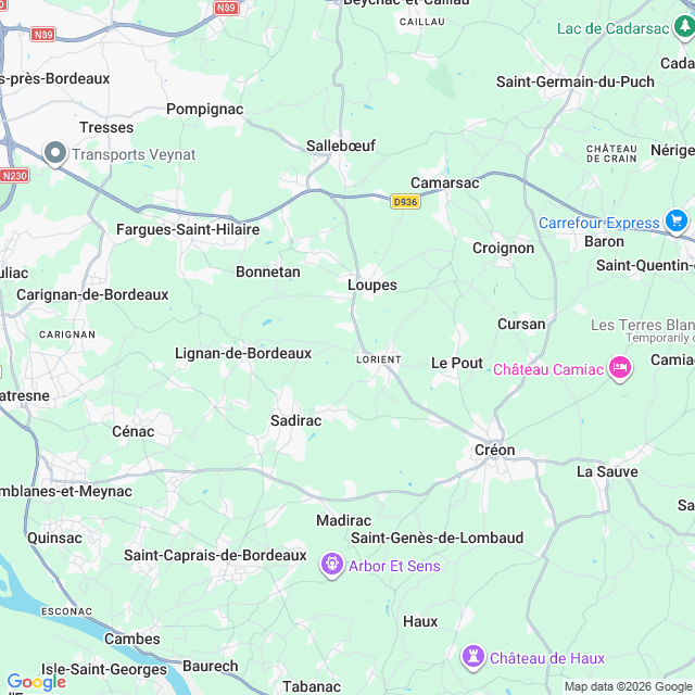 Approximate location