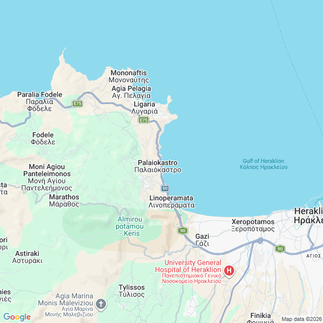 Approximate location