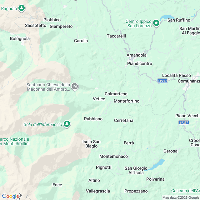 Approximate location