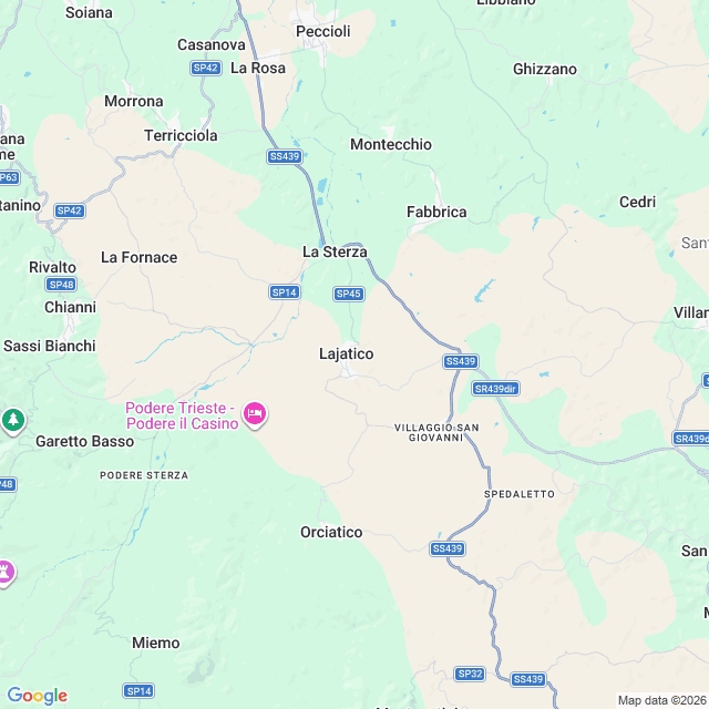 Approximate location