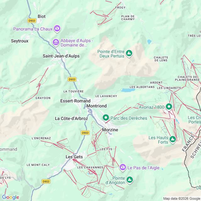 Approximate location