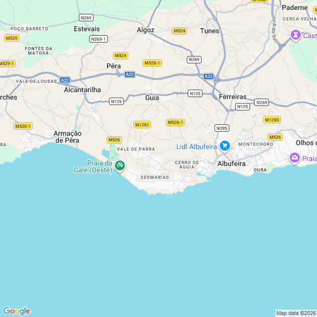 Approximate location