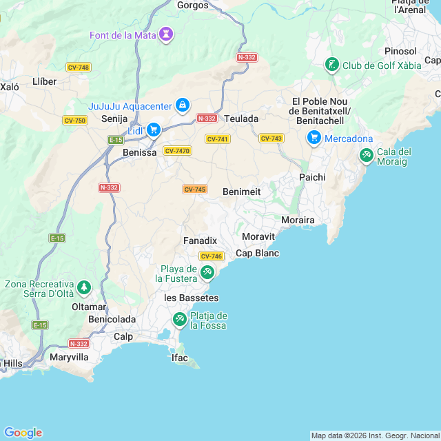 Approximate location