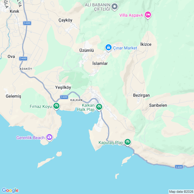 Approximate location