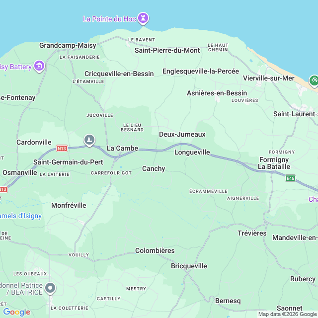Approximate location