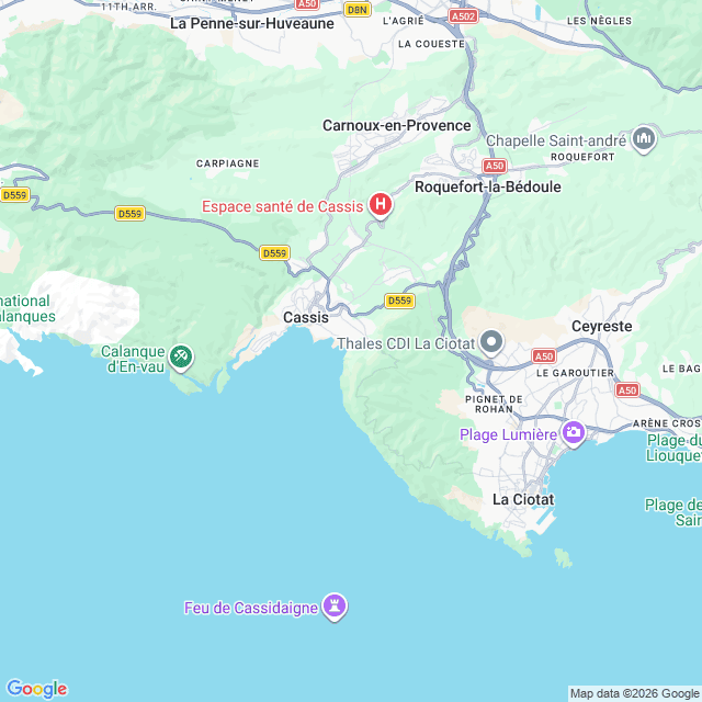 Approximate location