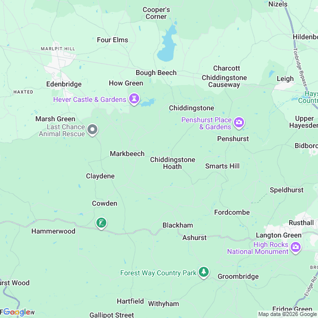 Approximate location