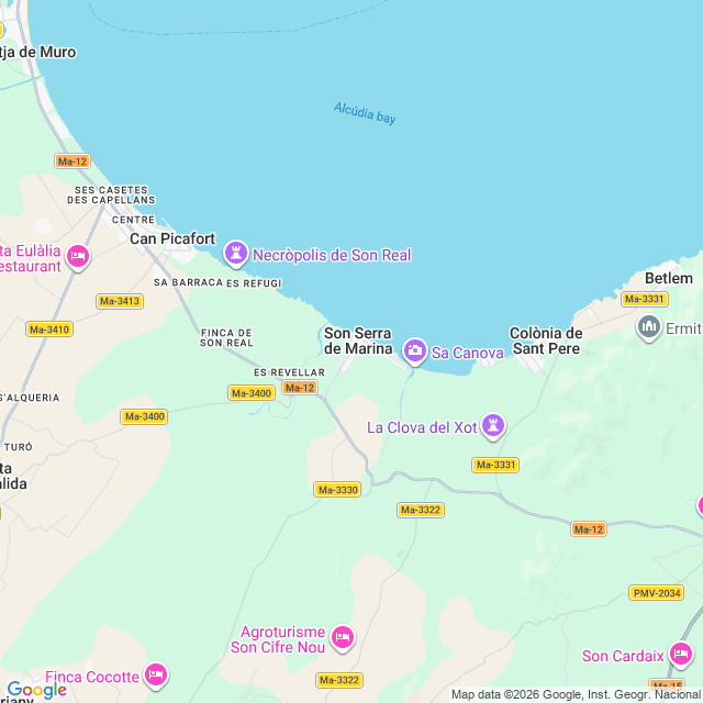 Approximate location