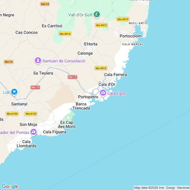 Approximate location