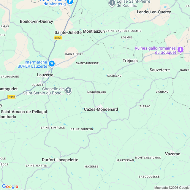 Approximate location