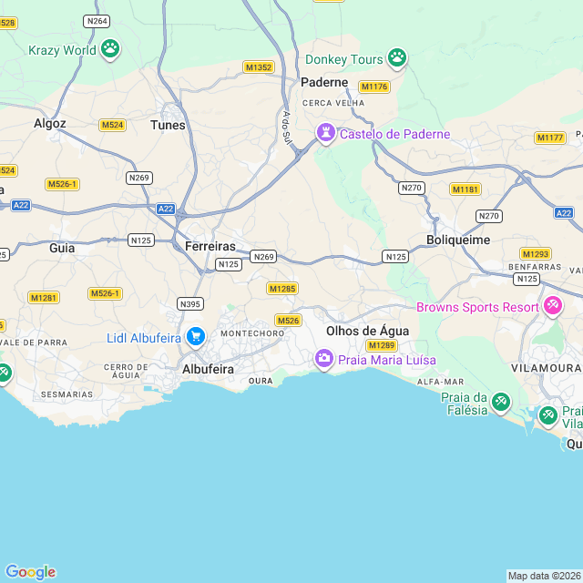 Approximate location