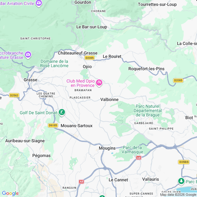 Approximate location