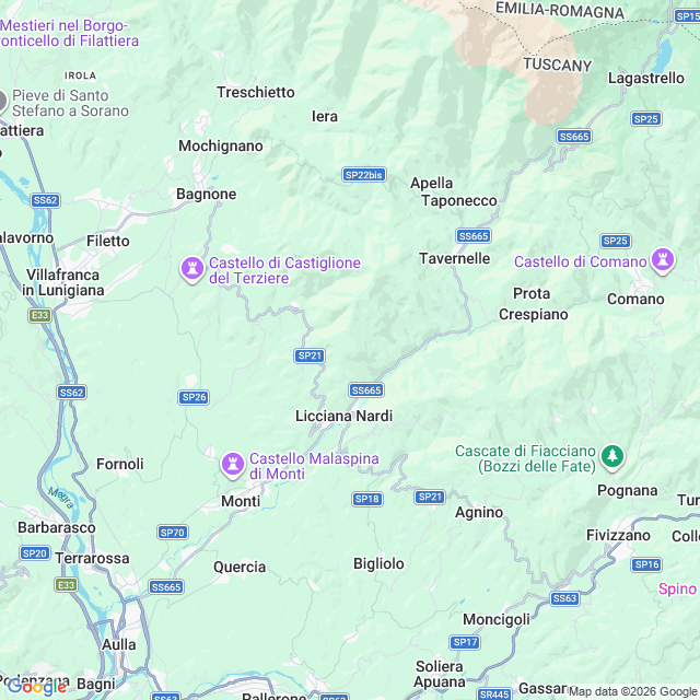 Approximate location