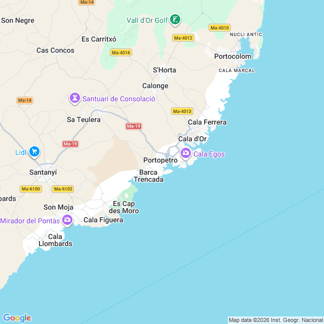 Approximate location