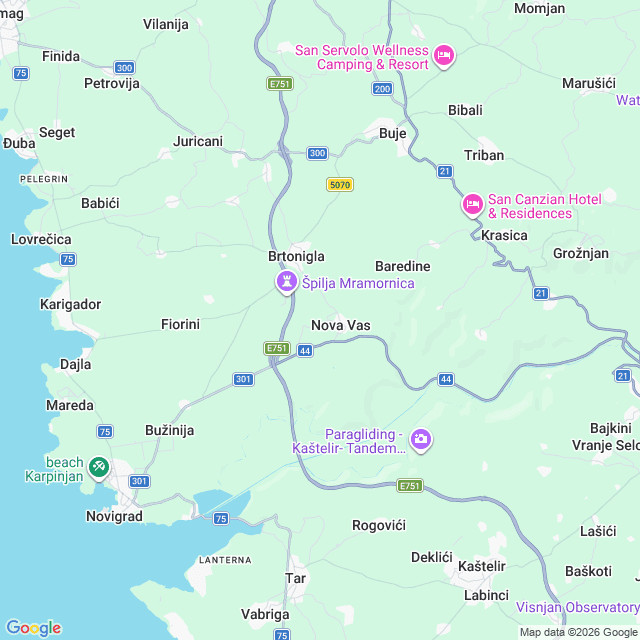 Approximate location