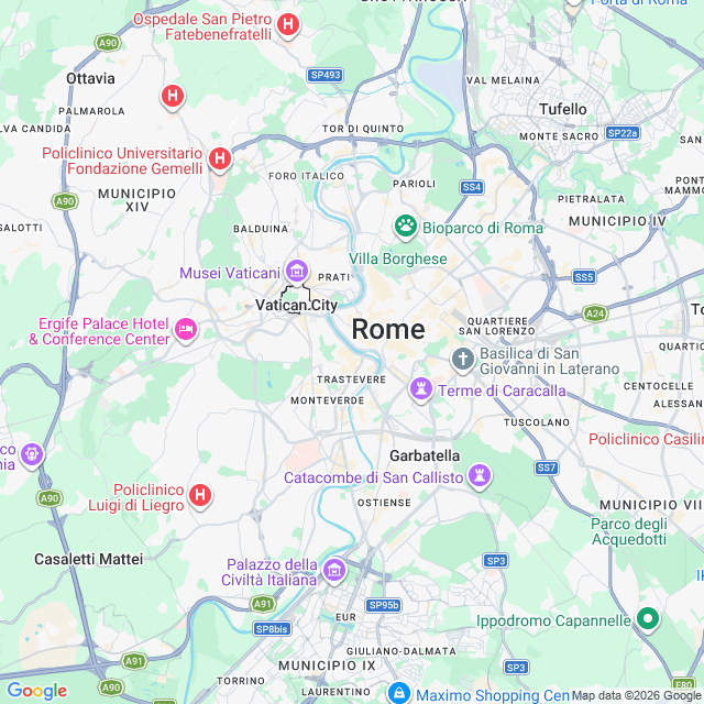 Approximate location
