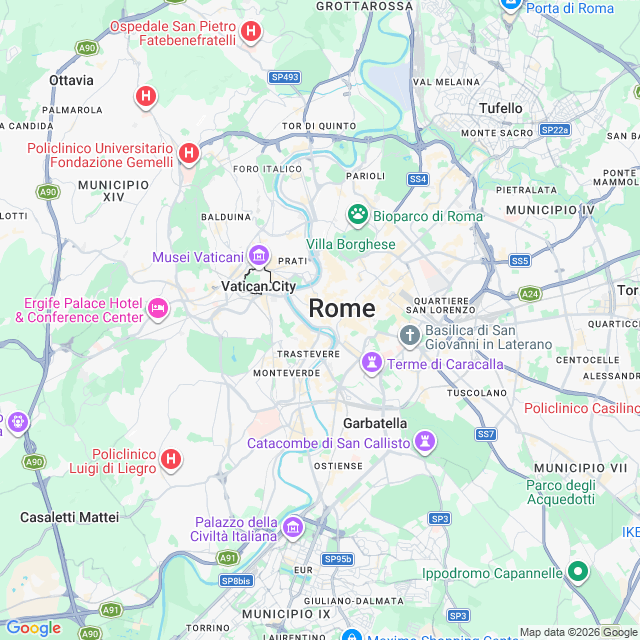 Approximate location