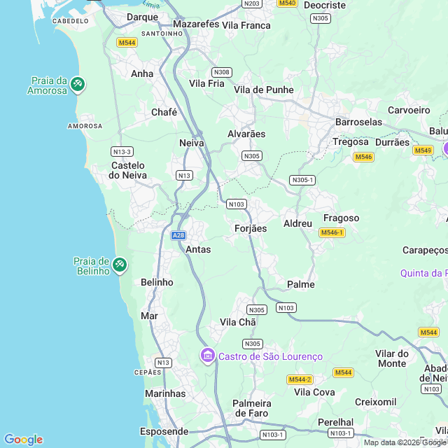 Approximate location