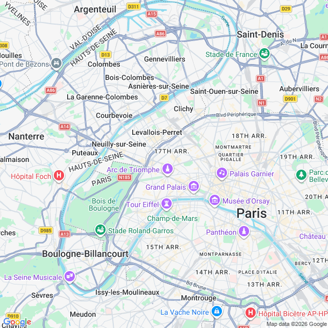 Approximate location