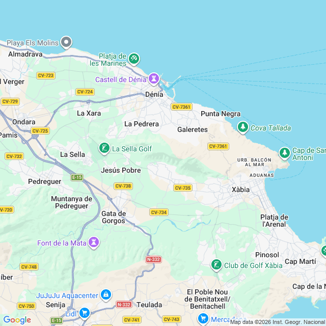 Approximate location