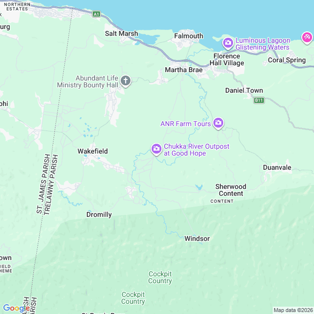 Approximate location