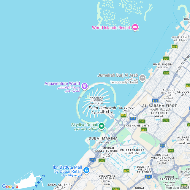 Approximate location
