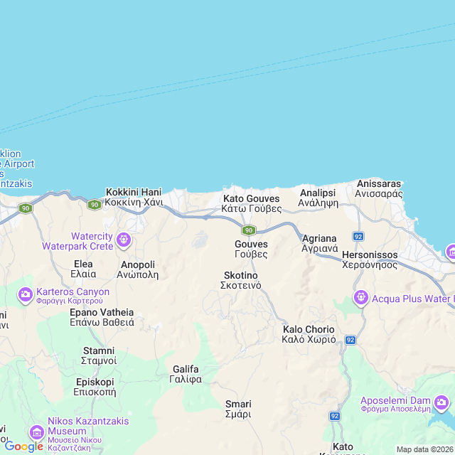 Approximate location
