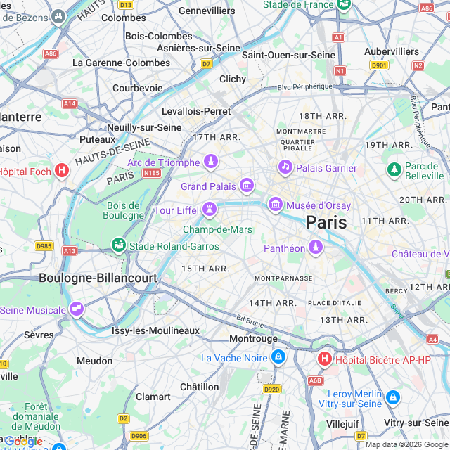 Approximate location